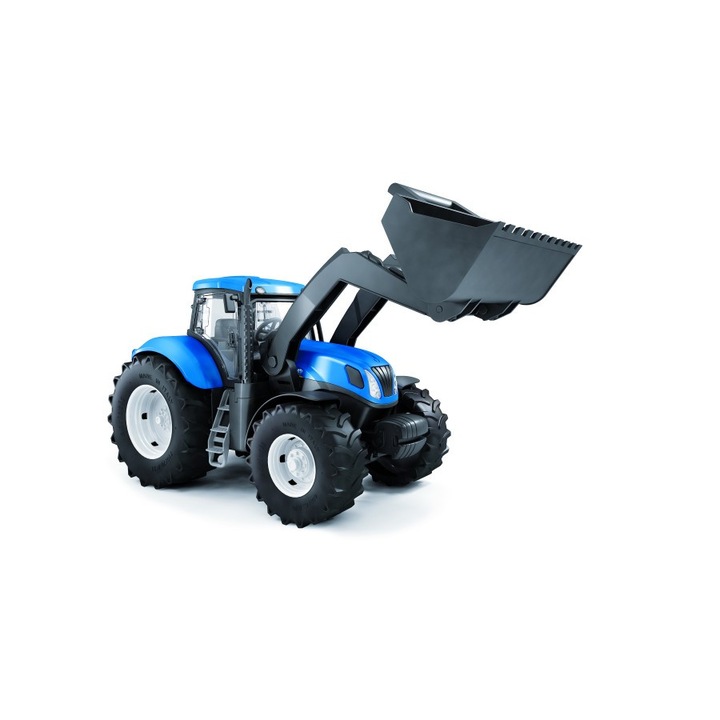New Holland traktor markolóval