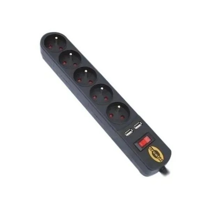 Prelungitor, Orvaldi, 5 prize, 1.5 m, Negru