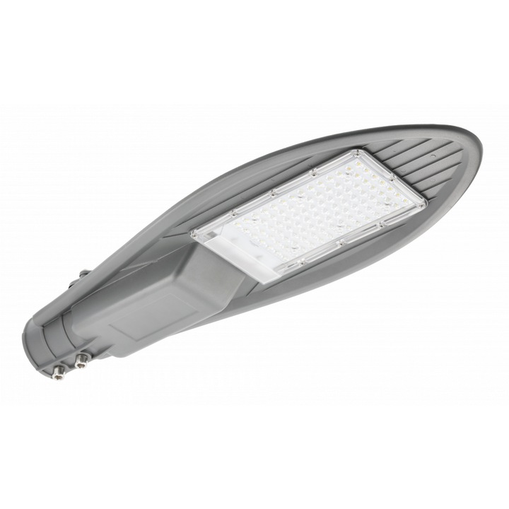 Lampa stradala LED, suport de montare reglabil, 100 W, IP 65, 13000 lumeni, lumina neutra-4000k