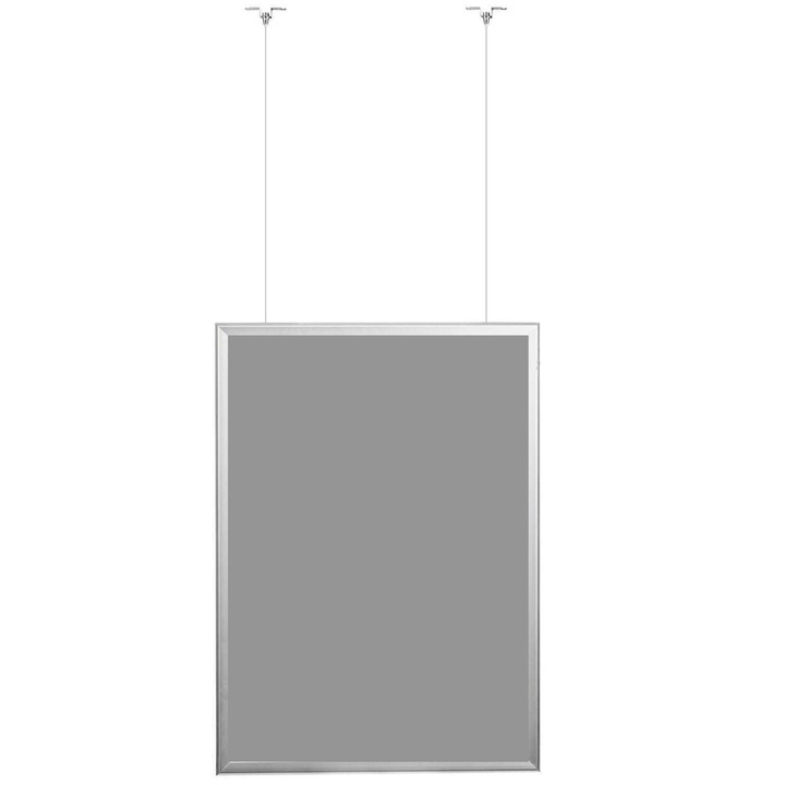 Panou afis, A2, Argintiu