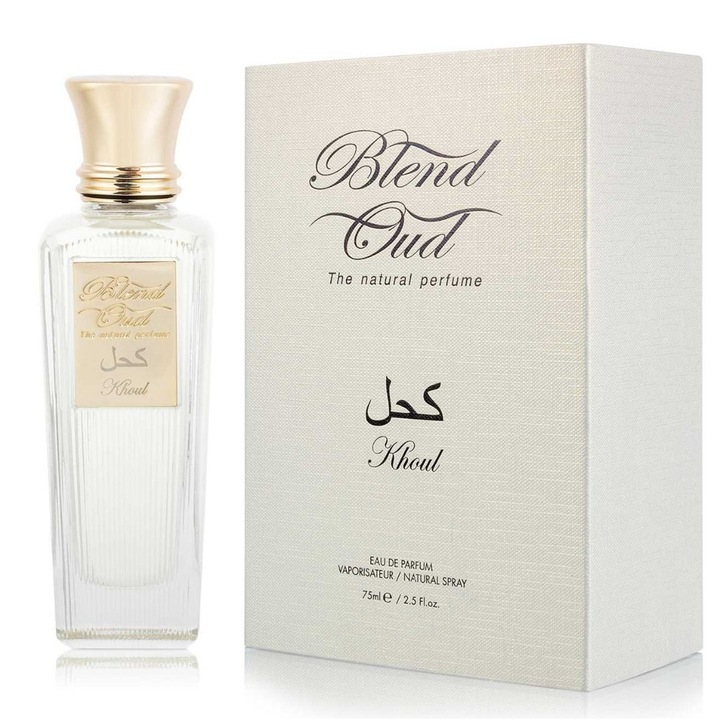 Apa de parfum unisex, Blend Oud, Khoul, 75 ml