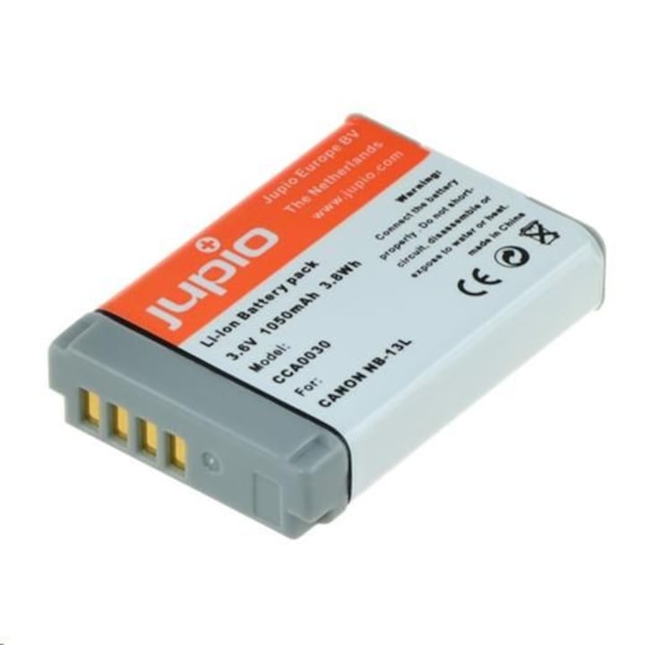 Baterie, Jupio, NB-13L, Pentru Canon, 1050 mAh