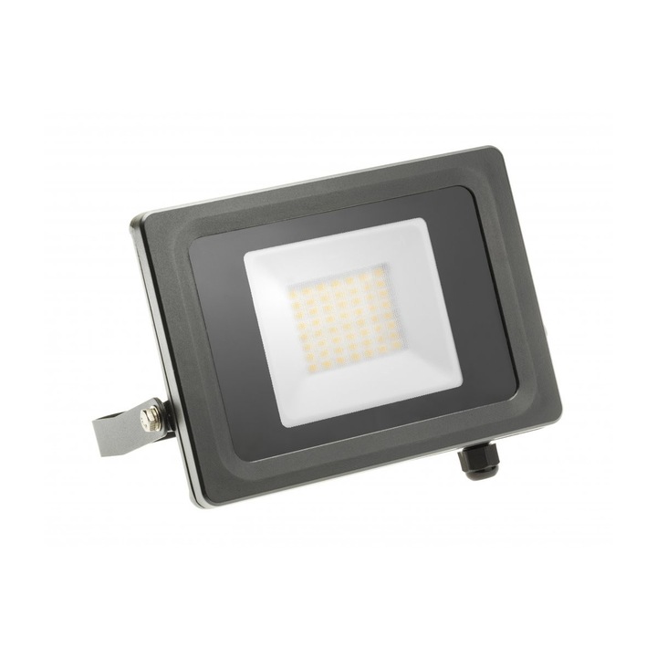 Proiector LED, slim, 30 W, 2700 lumeni, IP 65, unghiul fasciculului 120° lumina neutra-4000k
