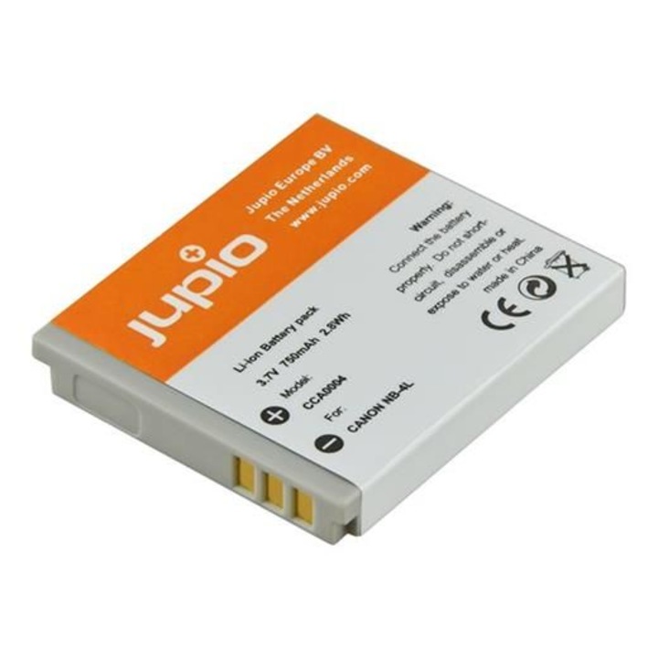 Baterie, Jupio, NB-4L, Pentru Canon, 750 mAh