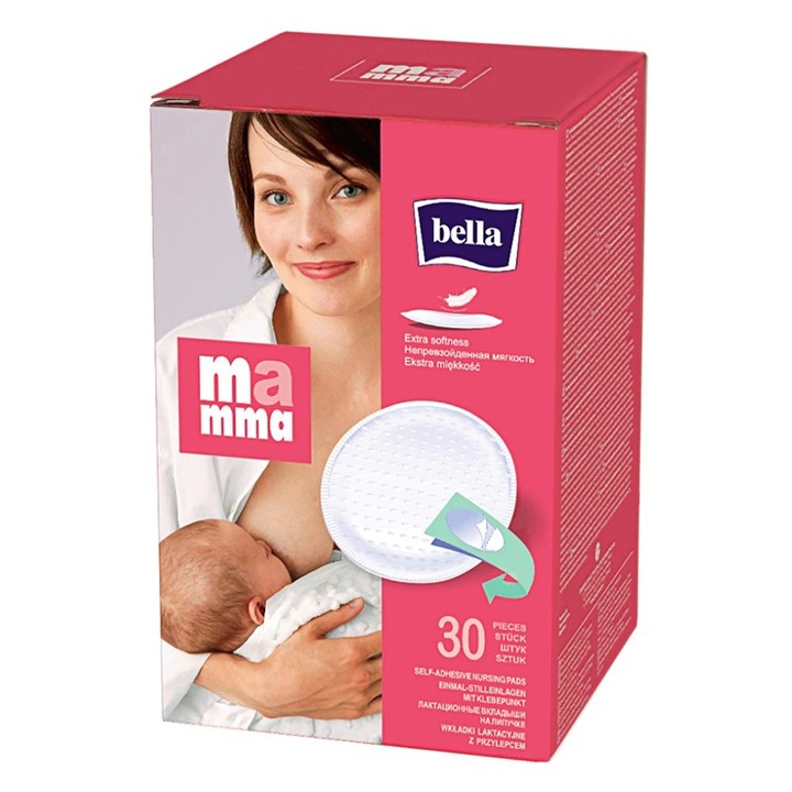 Set Tampoane pentru San, Bella Mamma 2 Cutii x 30 Bucati