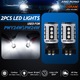 Комплект от 2 броя led крушки Xentech, Pw24W Canbus 16 SMD 3838, 6000k