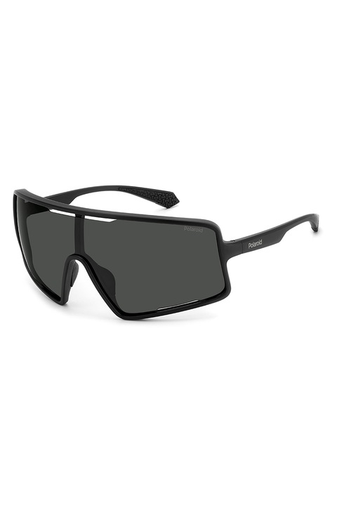 Polaroid, Слънчеви очила Shield с поляризация, Черен, 99-01-130