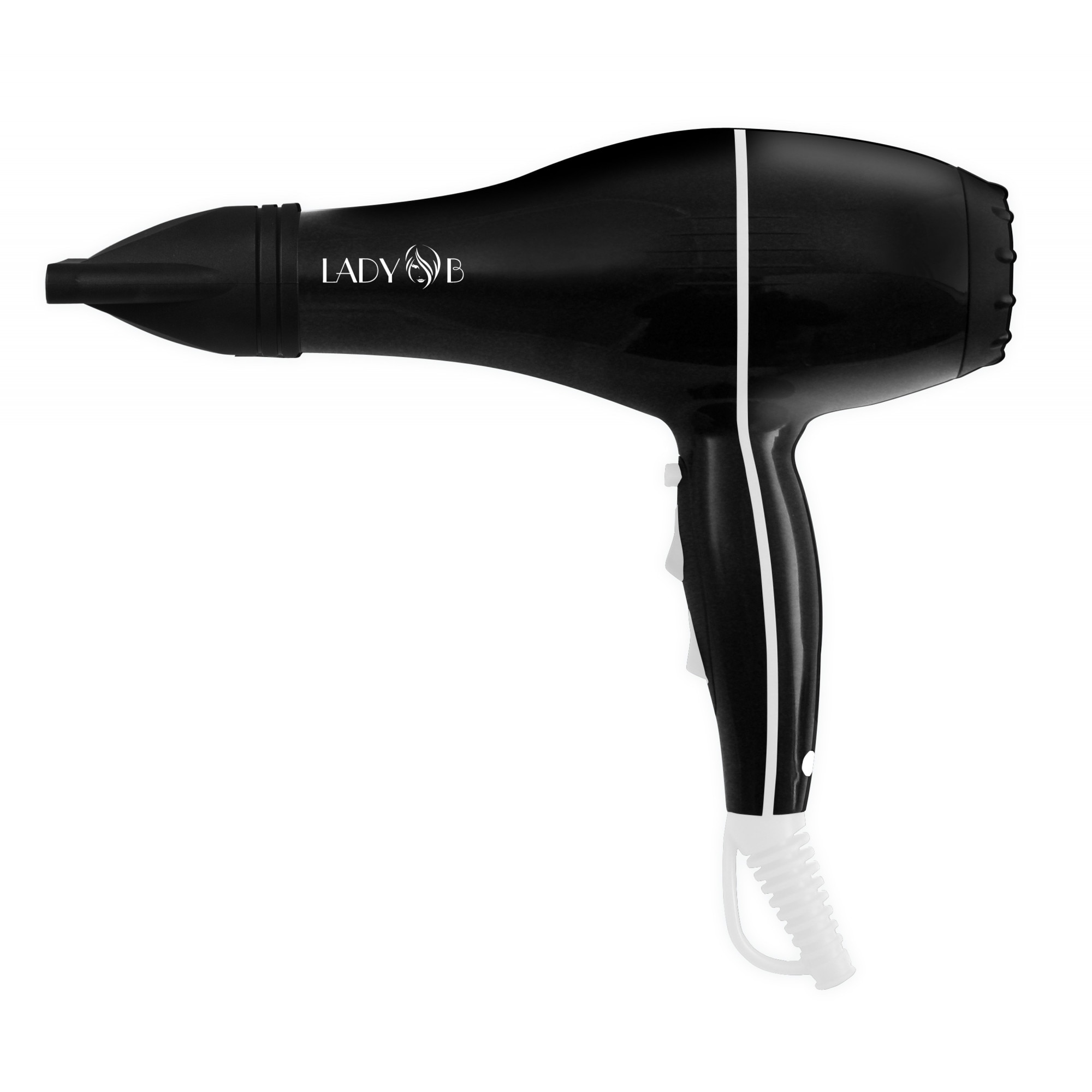 Uscator de par profesional cu functie ionica, AC motor 2000W, 2 trepte de viteza, 3 niveluri de temperatura, Beper, 40.950