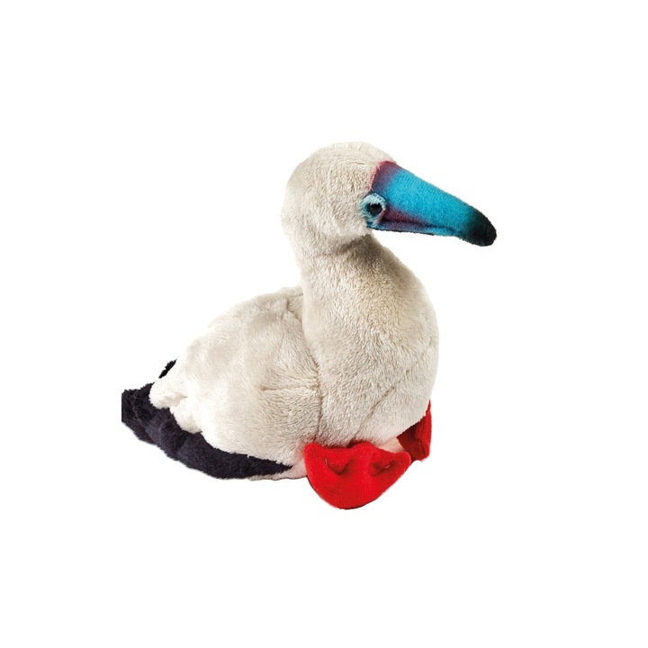 Играчка National Geographic Птица с червени крака 17 см