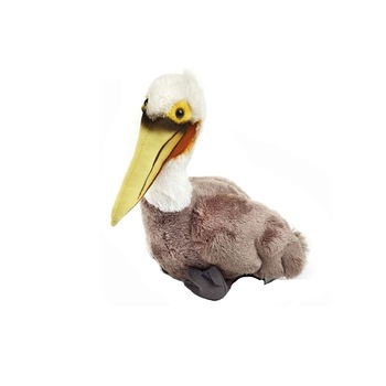 Jucarie din plus National Geographic Pelican brun 17 cm Jucarie din plus National Geographic Pelican brun 17 cm