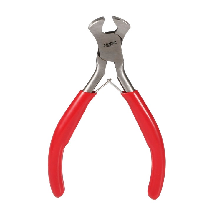 Cleste taietor frontal de precizie, cu lame arc, Xtreme 00549, 125mm, rosu 125 mm