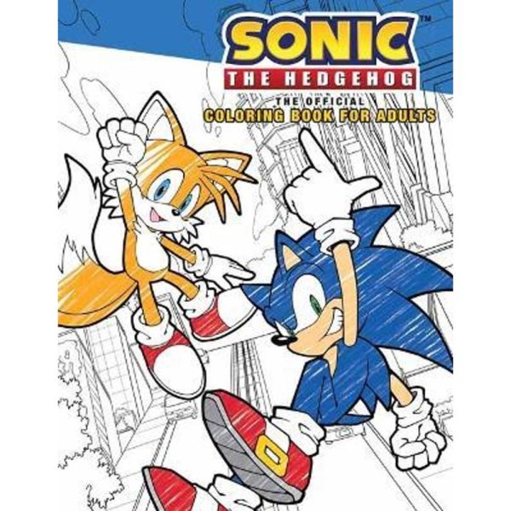Sonic The Hedgehog: The Official Adult Coloring Book - Insight Editions