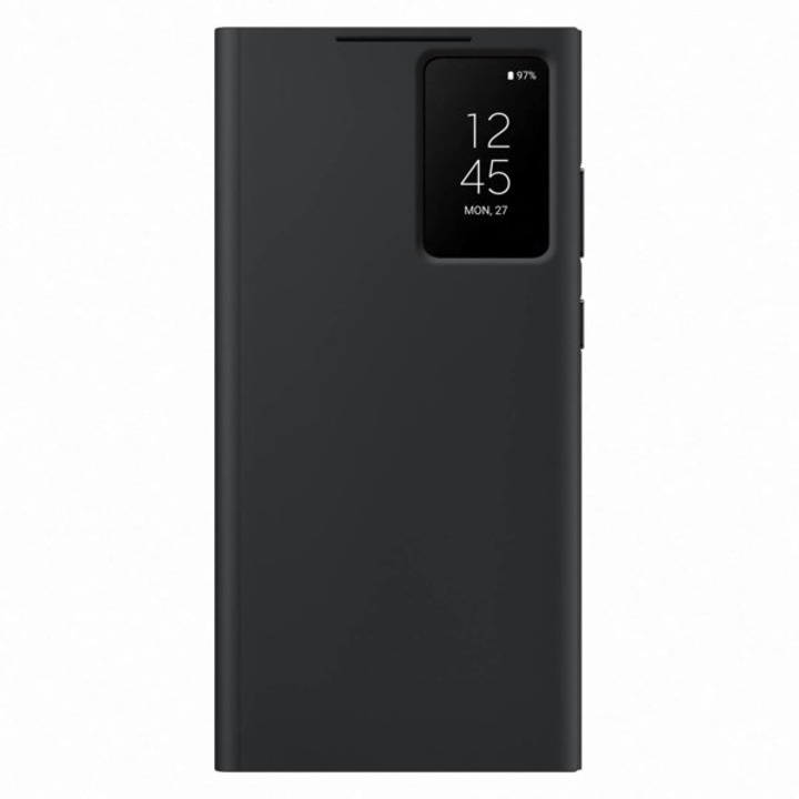 Кейс за Samsung Galaxy S23 Ultra s-view, Черен