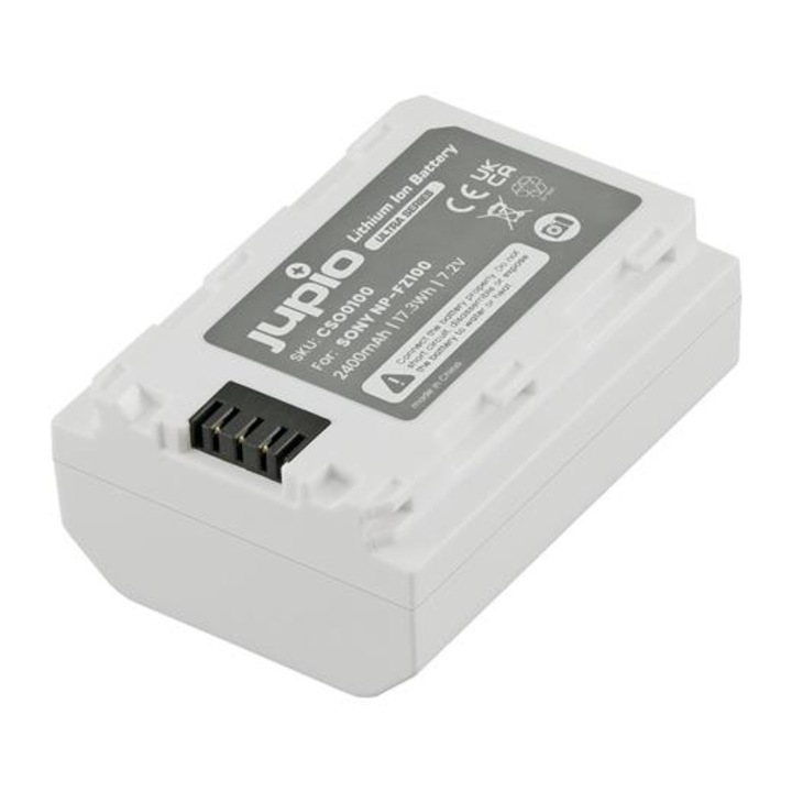 Baterie, Jupio, NP-FZ100 ULTRA, Pentru Sony, LI-Ion, 2400mAh