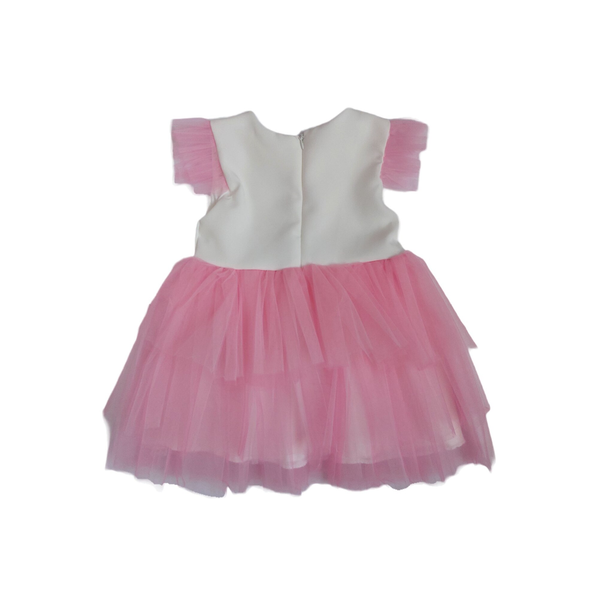 Set Rochie pentru Fetite cu Bentita, Model Unicorn, Tul si Bumbac - eMAG.ro