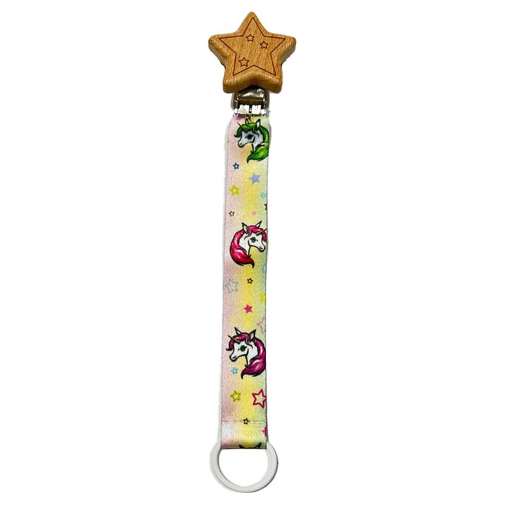 Lant pentru suzeta Bambino 345353-A1, Multicolor 0-3 luni