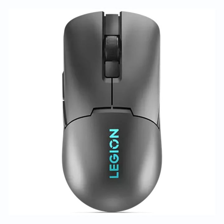 Безжична мишка Gaming Lenovo Legion M600s Qi, Bluetooth, 19k DPI, Storm Grey