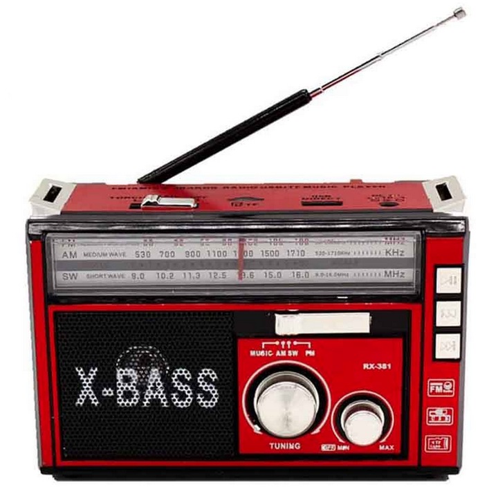 Radio XB394BT portabil cu reglaj manual