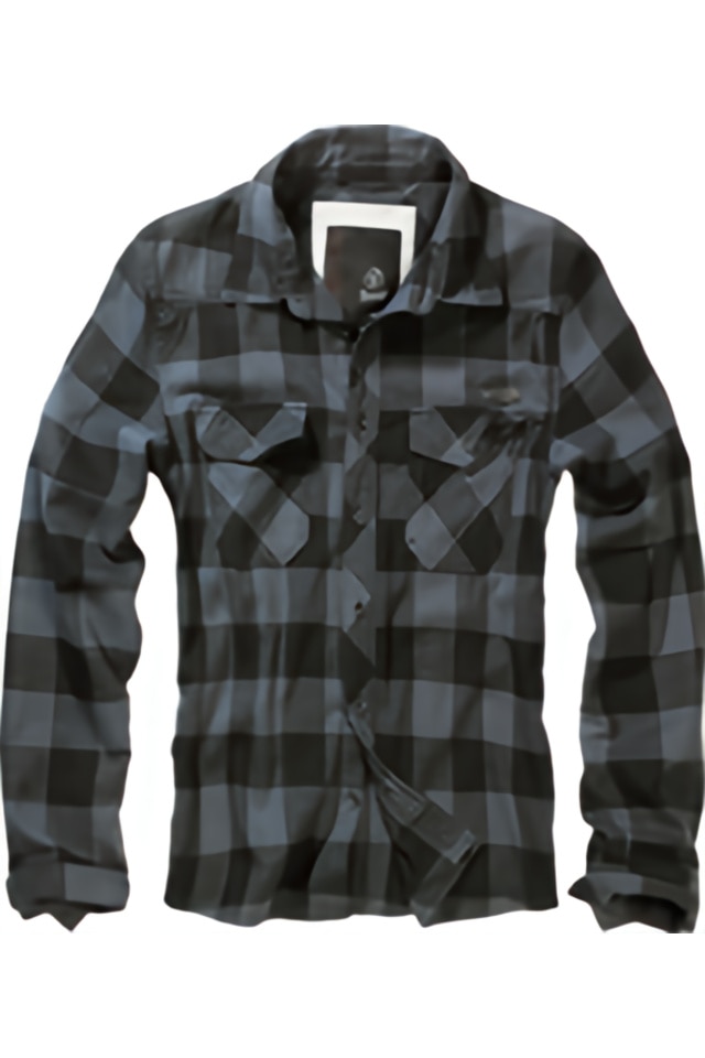 Brandit Checkshirt Halfmouw heren Gekleed shirt (1-Pack