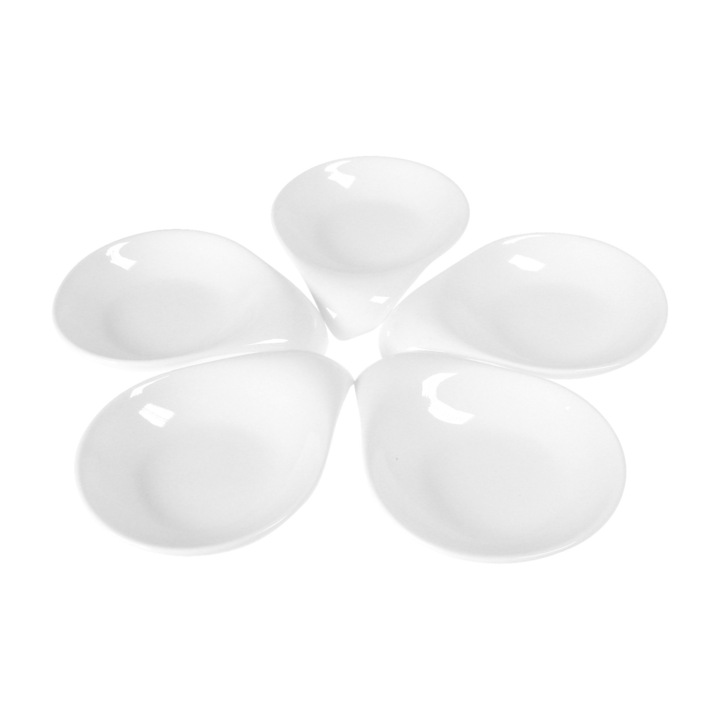 Set 5 boluri portelan pentru aperitive