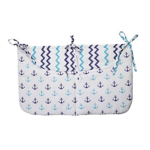 Buzunar patut, ancore, 60x40cm