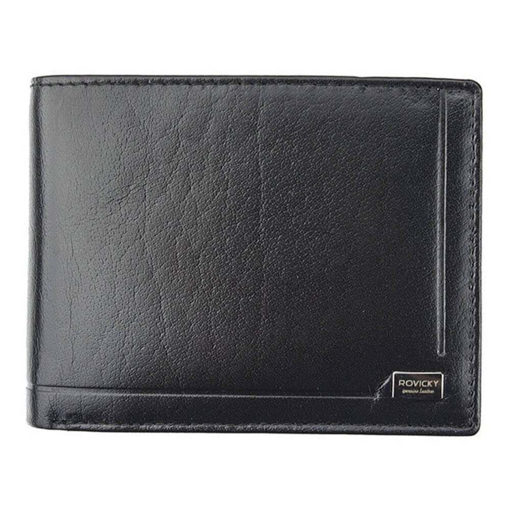 Portofel barbati Adona, piele naturala, negru GPB524-Negru