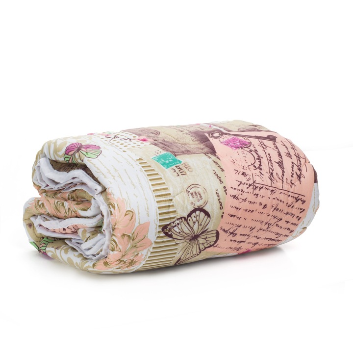 Pilota imprimata fluturi maro, dimensiune 180x210 cm