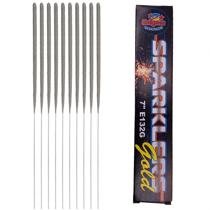 Set de 10 Artificii de Tinut in Mana, 18 cm, Dalimag