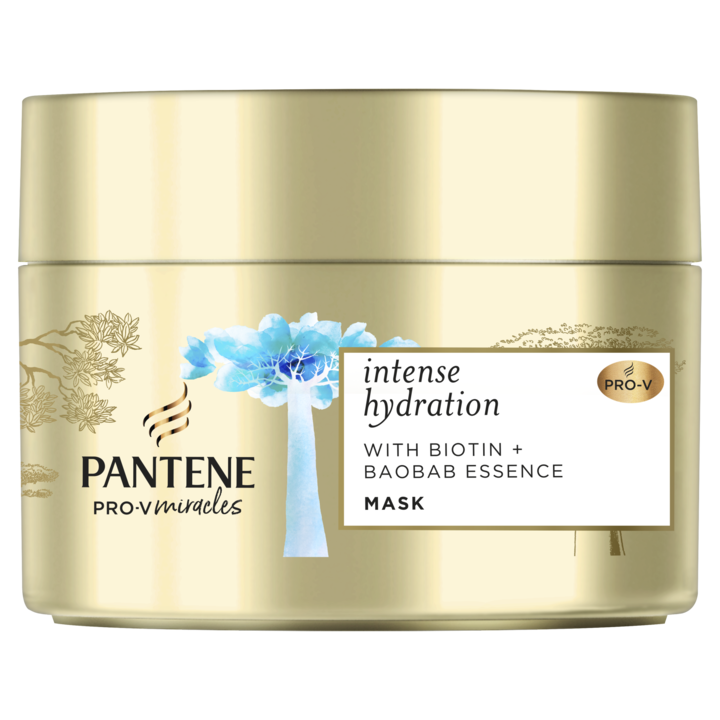 Masca de par Pantene Pro-V Miracles Hydra Glow Surge Sorbet pentru par uscat si deteriorat, 160 ml