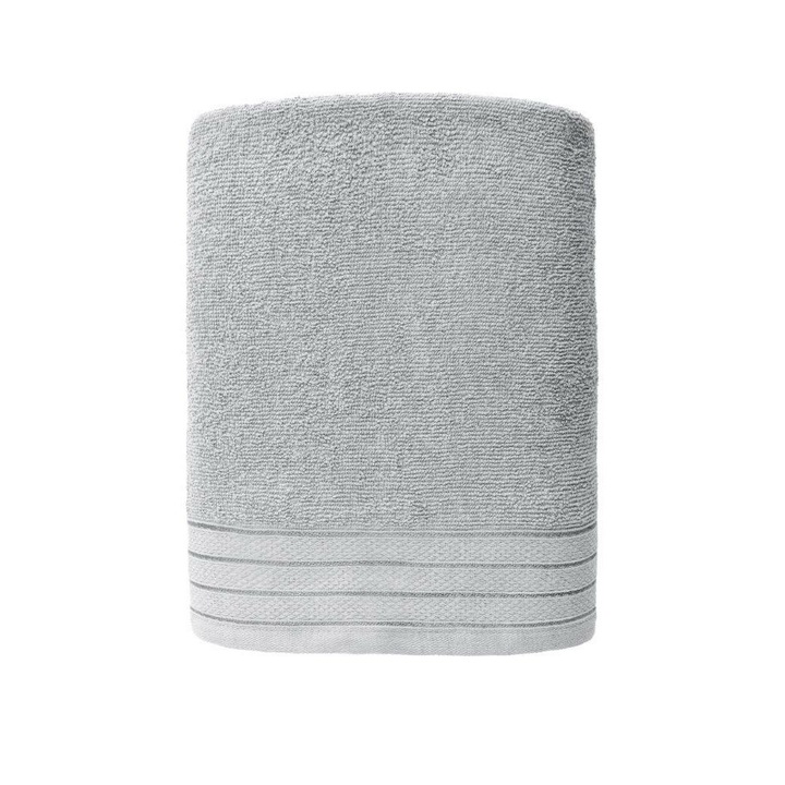 Хавлиена кърпа Bella, Faro, Памук, 50 х 90 см, Сива