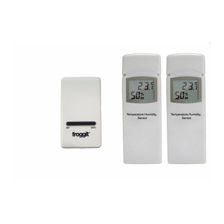 Server meteo Wi-Fi DP1500 cu doi senzori Froggit