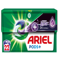 Detergent de rufe capsule Ariel PODS+ Touch of Lenor Unstoppables, 22 spalari