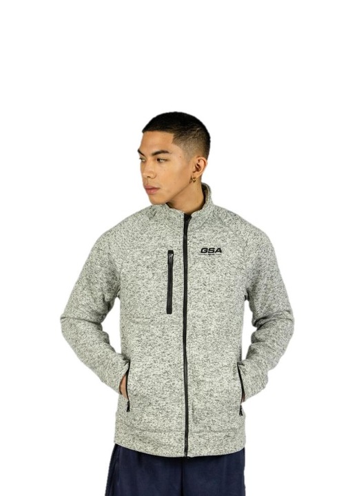 Jacheta barbati GSA Sport, Poliester, Gri2