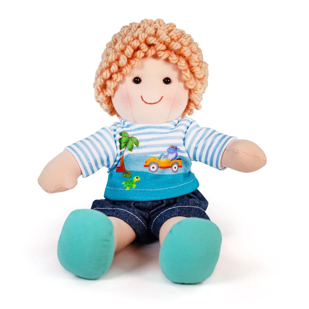 Mandie Puppe Von Bigjigs Toys – Weiche Spielpuppe Für Kinder Ab 1 Jahr