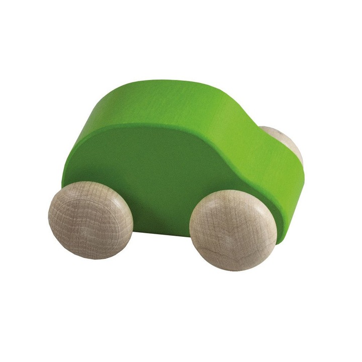 Masinuta din lemn, Detoa, 1 an+, Verde