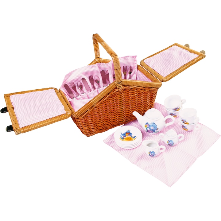 Романтична кошница за пикник 30 бр.
