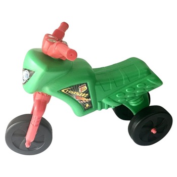 Tricicleta Super Cross fara pedale verde Tricicleta Super Cross fara pedale verde