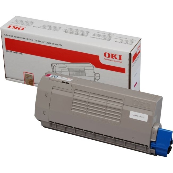 Eredeti OKI bíborvörös toner, 44318606, C710|C711-hez, 11.5K, (zöld bélyeg 1.2 lej), "44318606"