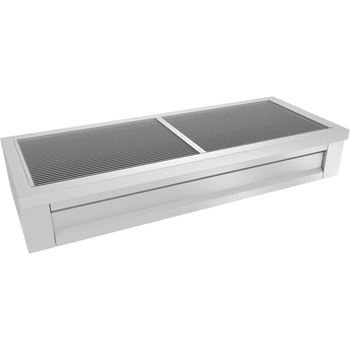 Gratar profesional din inox carbuni - baza countertop 50x50cm Gratar profesional din inox carbuni - baza countertop 50x50cm