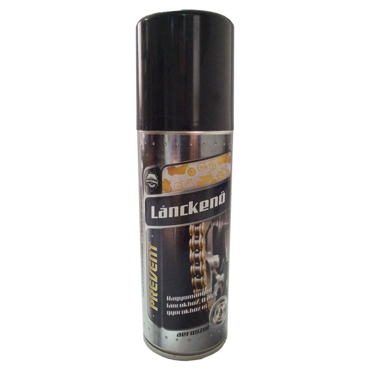 Prevent lánckenő spray motorkerékpár-lánchoz, 200 ml