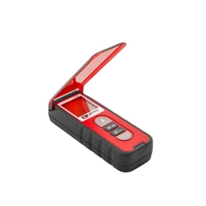 Távolságmérő, KAPROMETER, K-3 27600, Bluetooth, 30m, fekete/piros