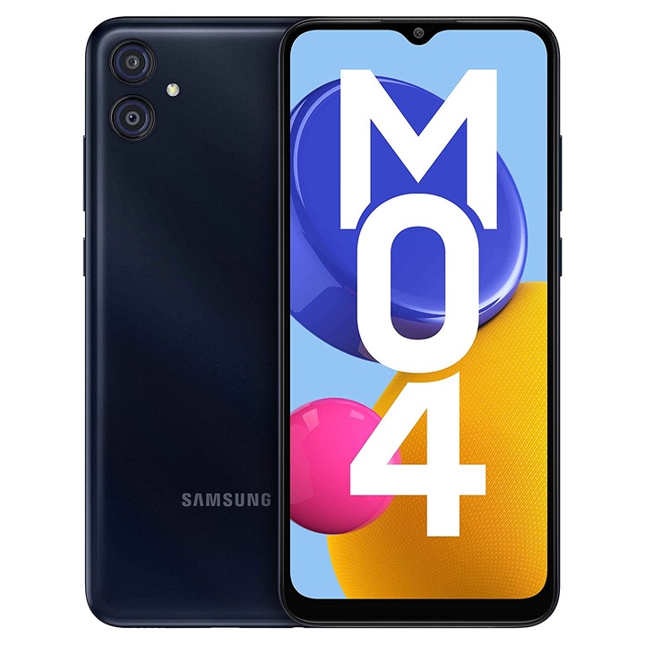 Telefon mobil Samsung Galaxy M04, 128GB, 4GB RAM, 4G, Dark Blue