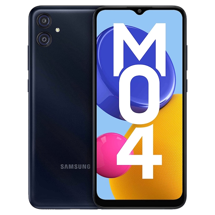 Telefon mobil Samsung Galaxy M04, 128GB, 4GB RAM, 4G, Dark Blue