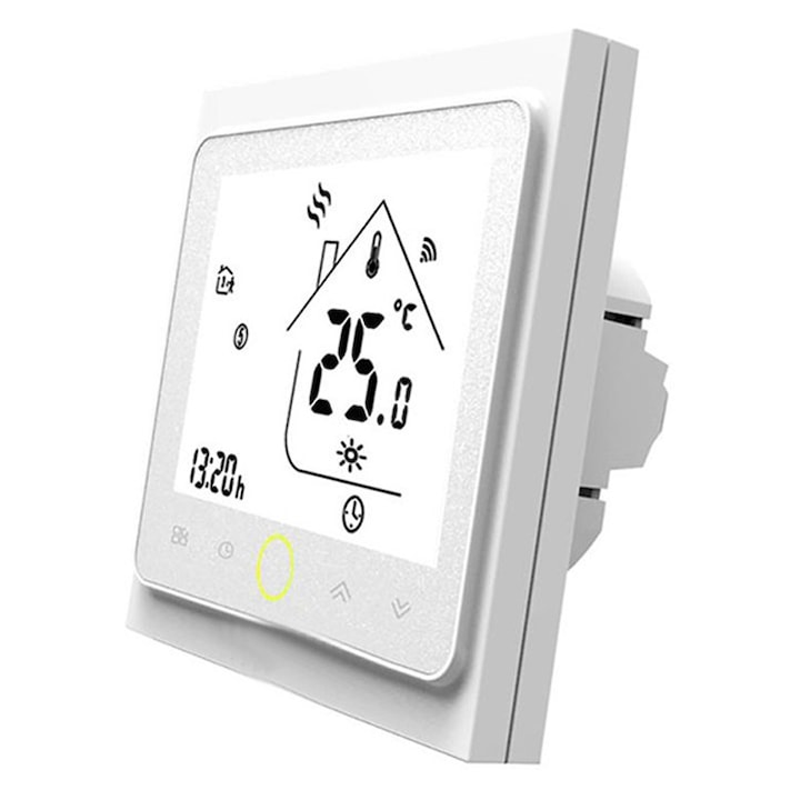Termostat pentru incalzire apa, WiFi 16A BHT-002 GALW