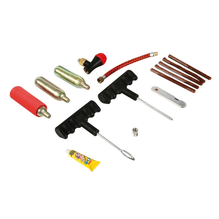 Kit reparare pneuri, Lampa, profesional