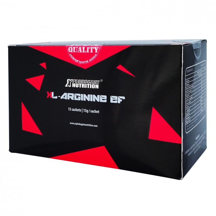 Pliculete efervescente cu aminoacizi, X L-Arginine EF, 15buc. x 15gr (Xplode Gain Nutrition)