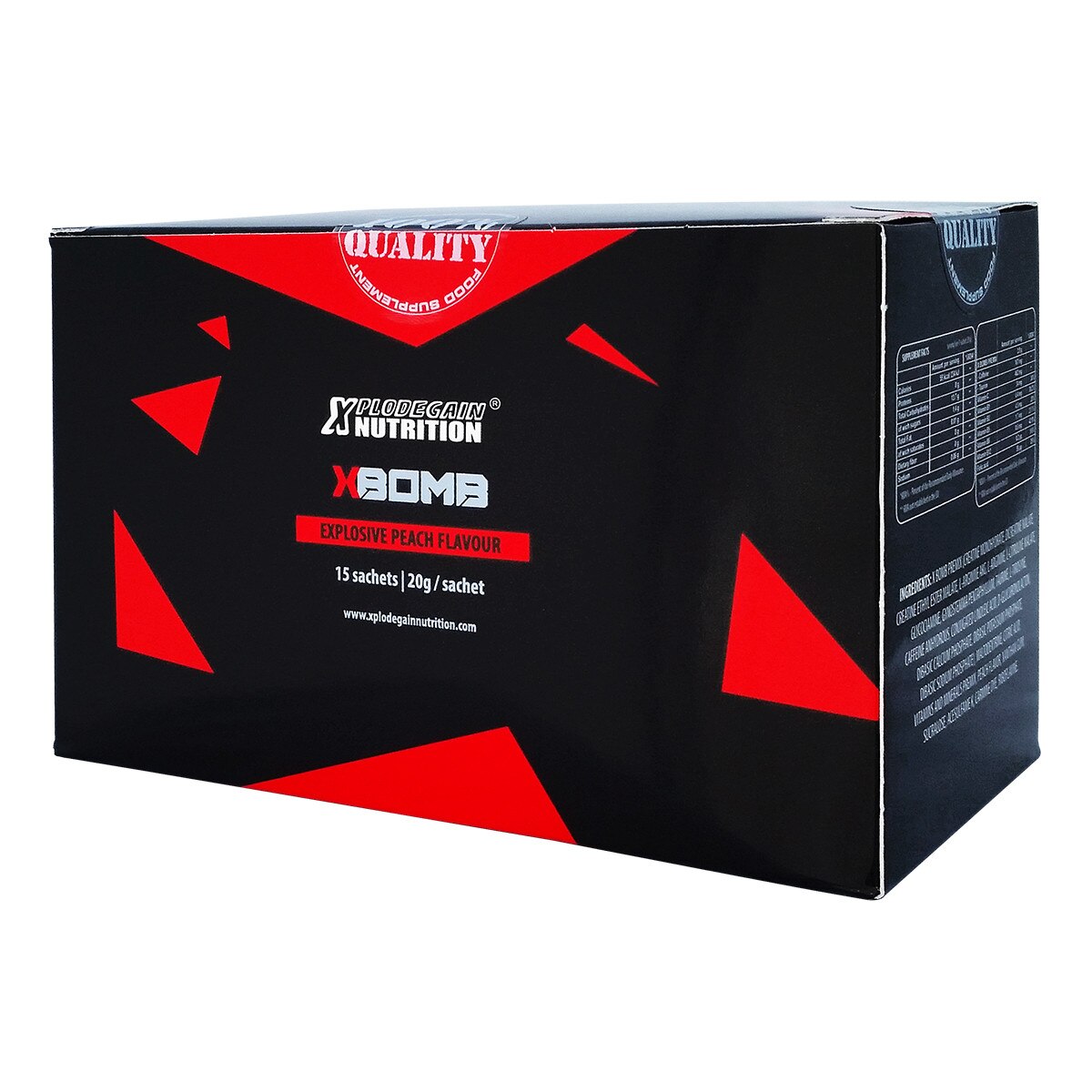 Complex de creatina, X Bomb, 15 plicuri x 20 grame/plic (Xplode Gain Nutrition)