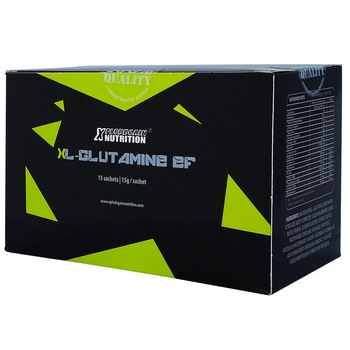 Glutamina efervescenta, X L-Glutamine EF, cutie cu 15 plicuri x 15 grame/plic Glutamina efervescenta, X L-Glutamine EF, cutie cu 15 plicuri x 15 grame/plic