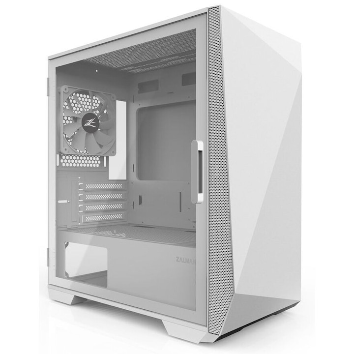 Компютърна кутия Zalman Z1 Iceberg, Бял, Mini Tower
