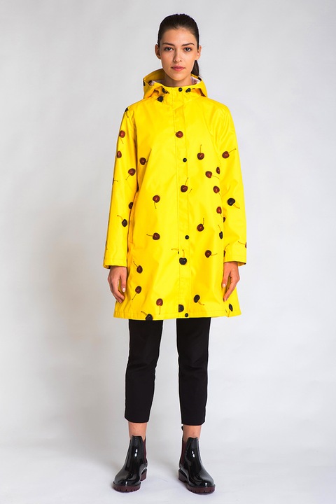 Geaca impermeabila Cod:Rain Cherries, Galben